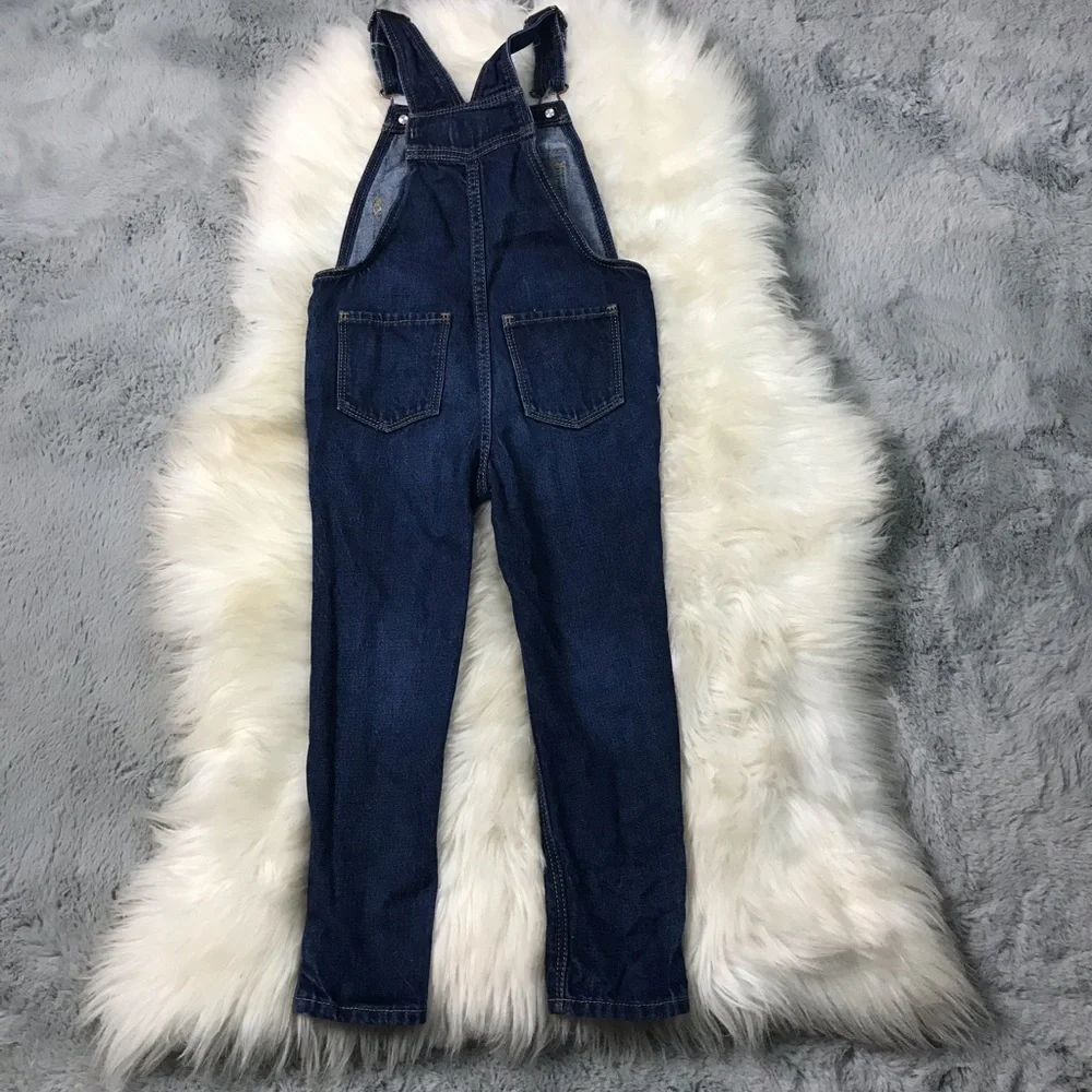 Gap skinny leg overalls